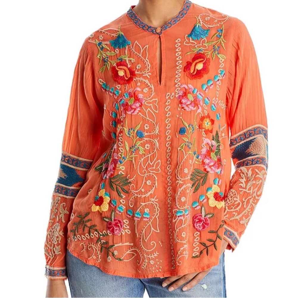 Johnny Was Tamarind Top. New with tags. - Picture 8 of 9